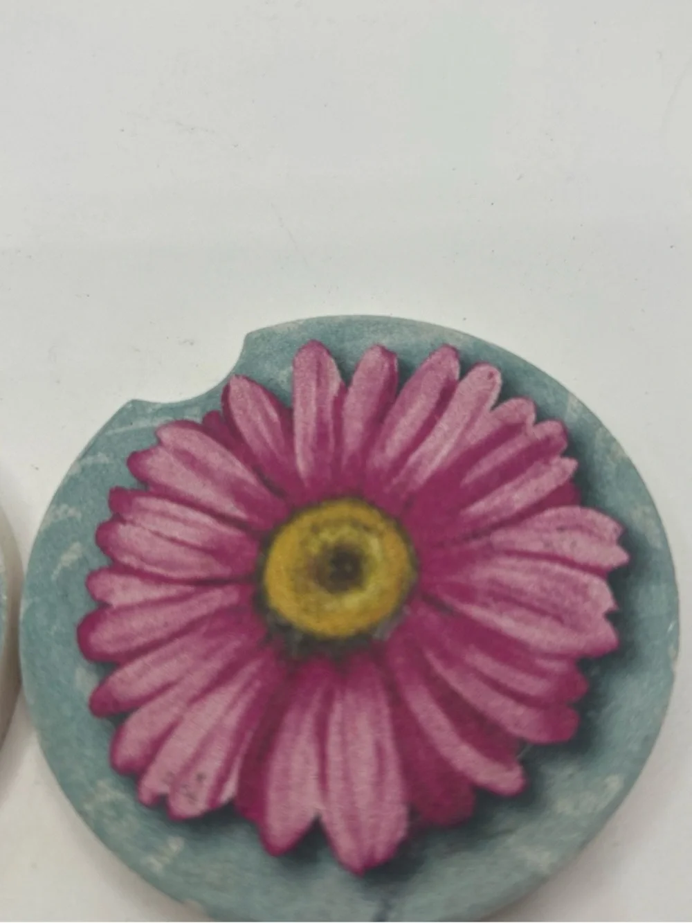 Pink Daisy VR Controller Thumb Grips - Pair